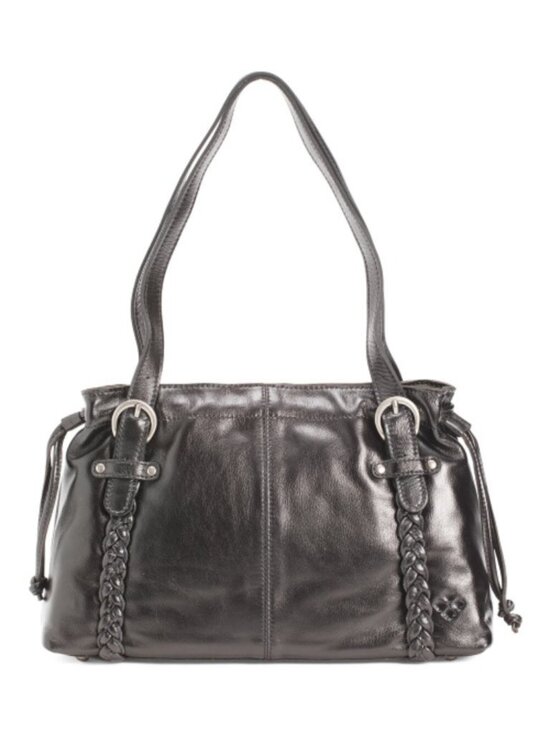 Patricia Nash Handbags - PATRICIA NASH Leather Catalina Large Satchel With Suede Lining
